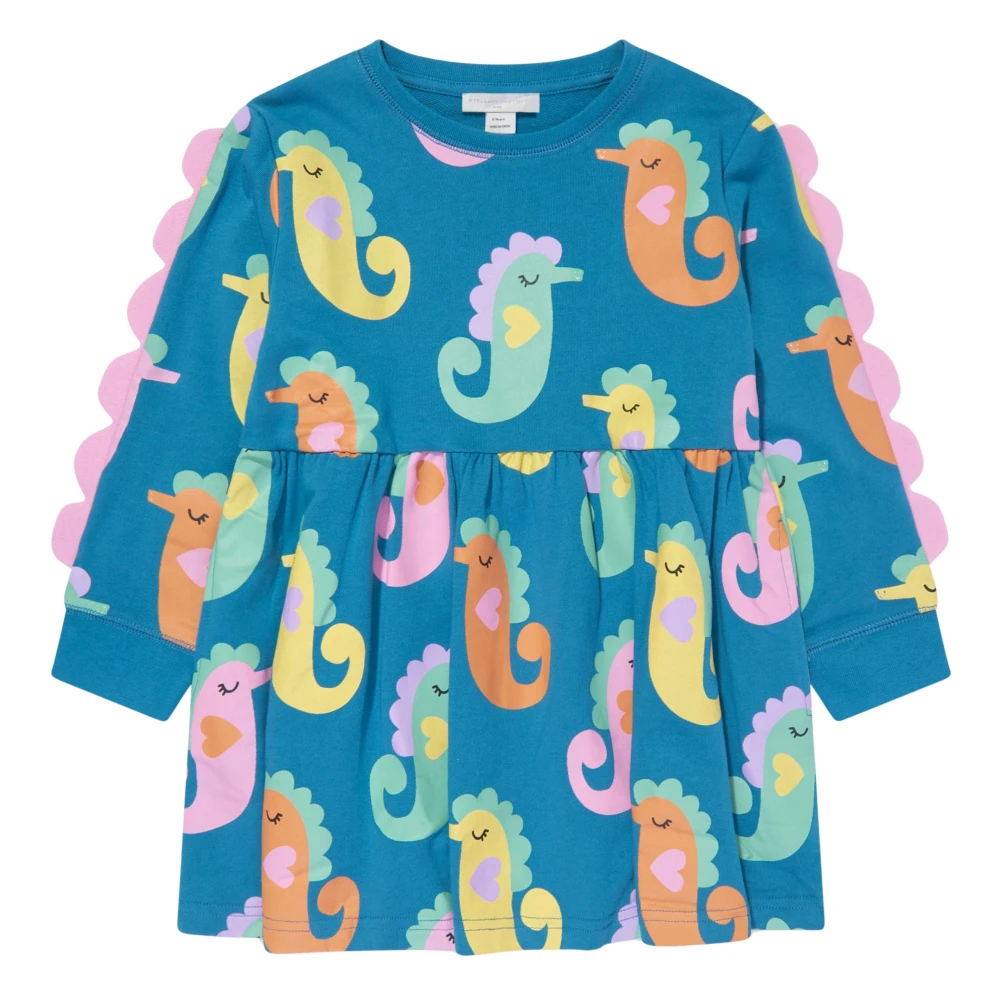 Stella Mccartney Women's Seahorses Jersey Dress