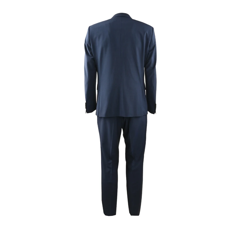 Hugo Boss Elegant Wolblend Monopetto Pak Blue Heren