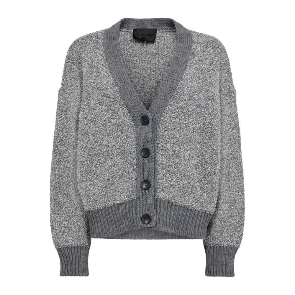 Levete Room Elizabeth 1 Cardigan Gray Dames