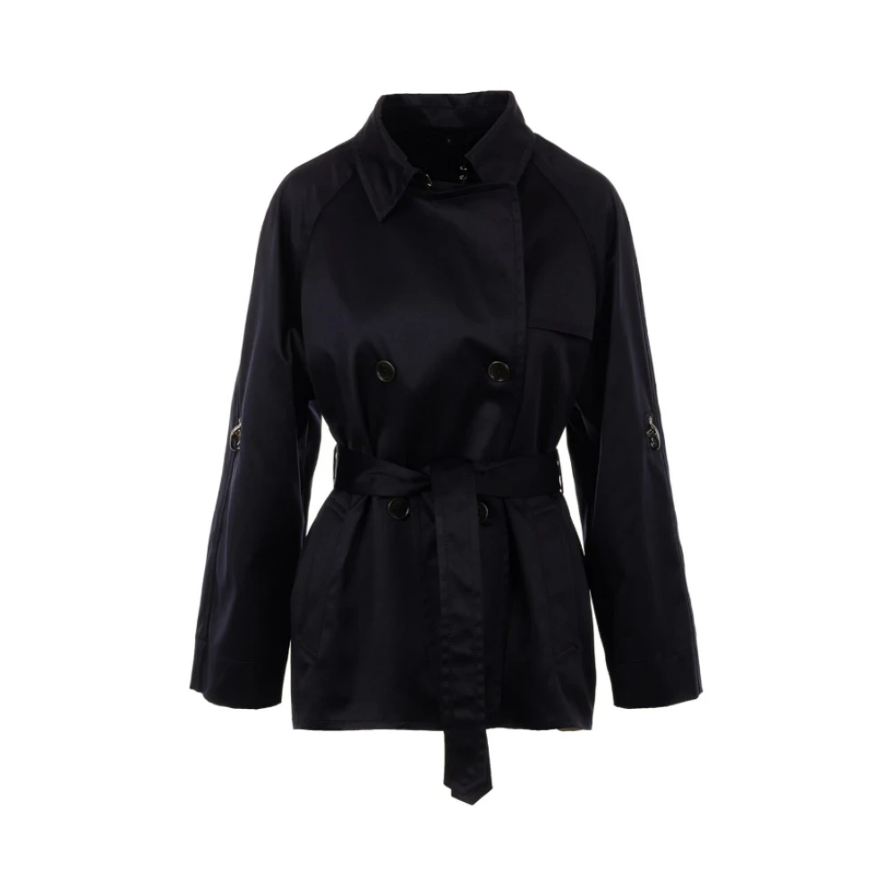 Fay - Coats > Trench Coats - Blue - Fay - Modalova