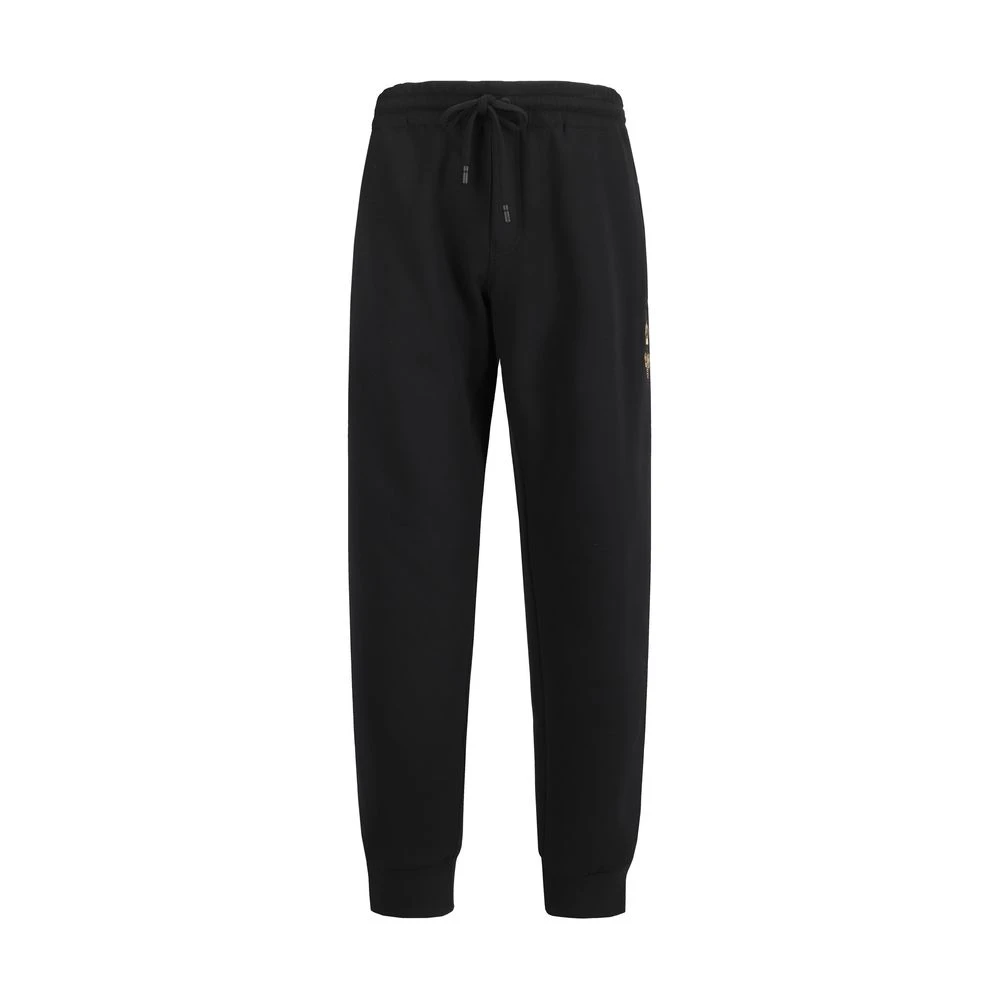 Dolce & Gabbana Sweatpants in Jogger-stijl met ritssluitingzakken Black Heren