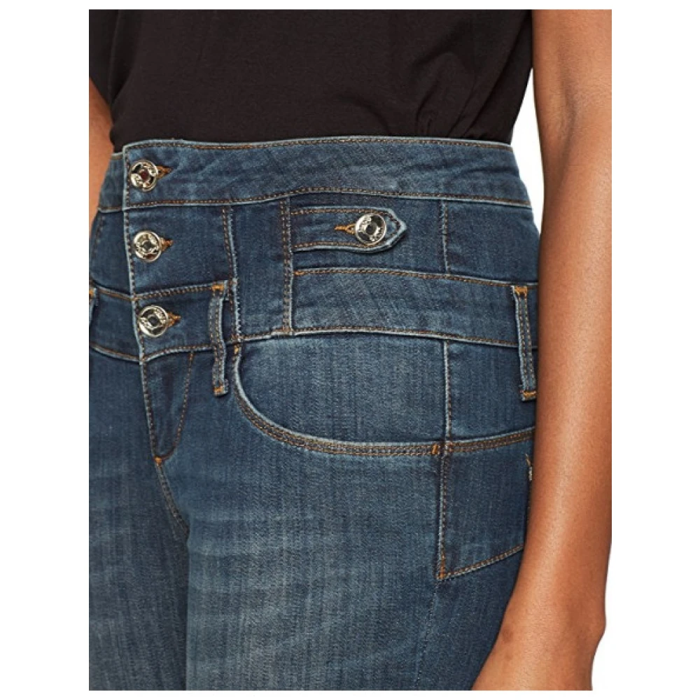 Liu Jo Hoge taille Skinny Jean Rampy Blue Dames