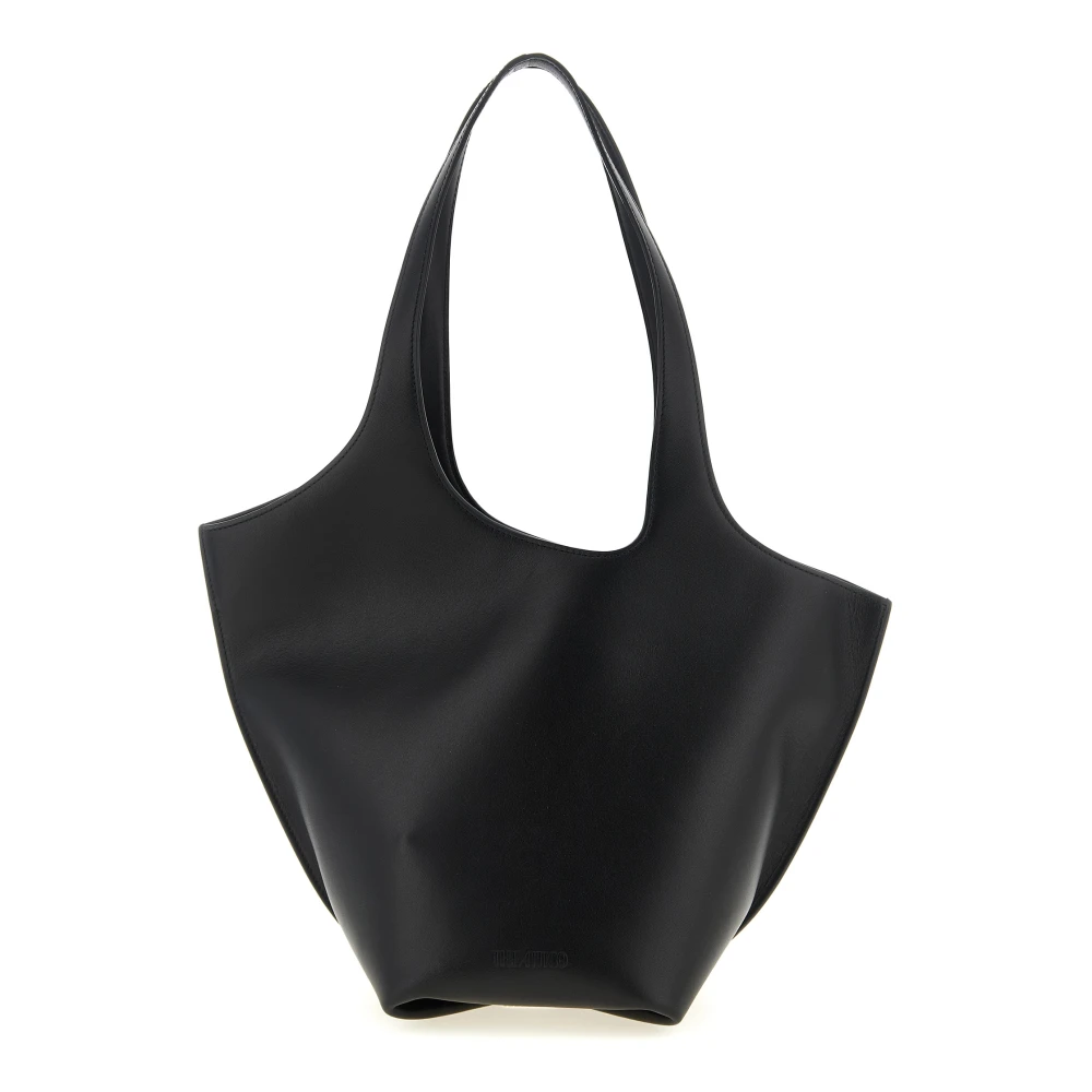 The Attico Women's Black La Scoop Medium Shoulder Bag