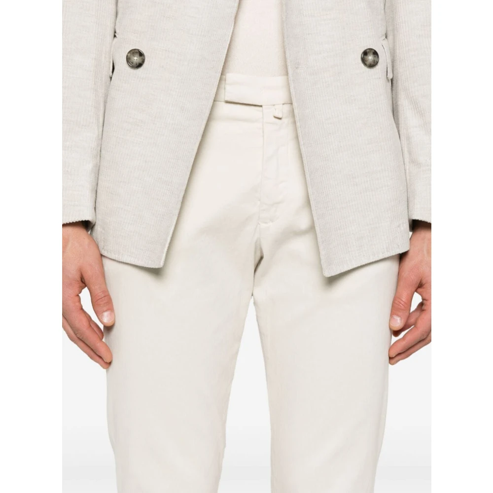 Briglia Moderne Slim-Fit Broek White Heren