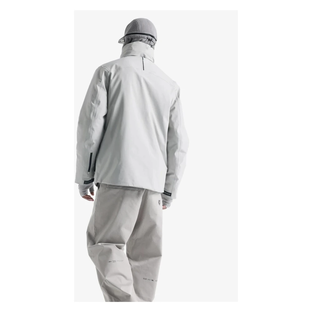 Krakatau Qm479 Parka Lichtgrijs Jas Gray Heren