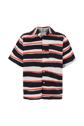 rood-gestreept-katoenen-shirt
