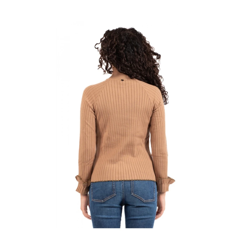 Luckylu Damesmode Top Brown Dames