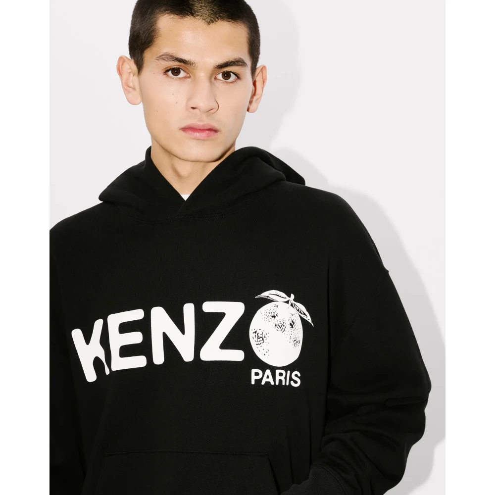 Kenzo Oversize Hoodie Zwart Black Heren