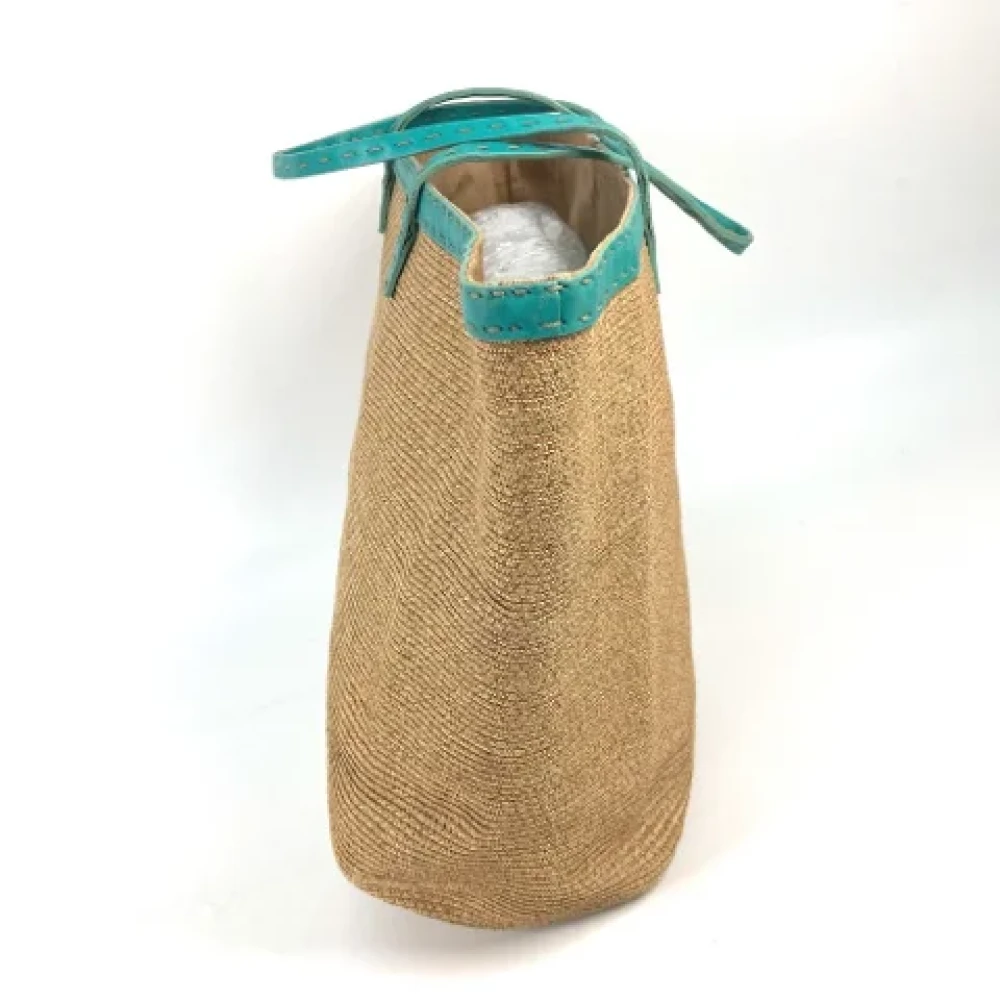 Fendi Vintage Pre-owned Fabric fendi-bags Beige Dames