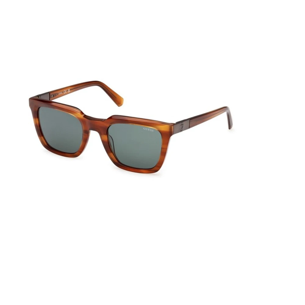 Guess Men's Brown Square Sunglasses