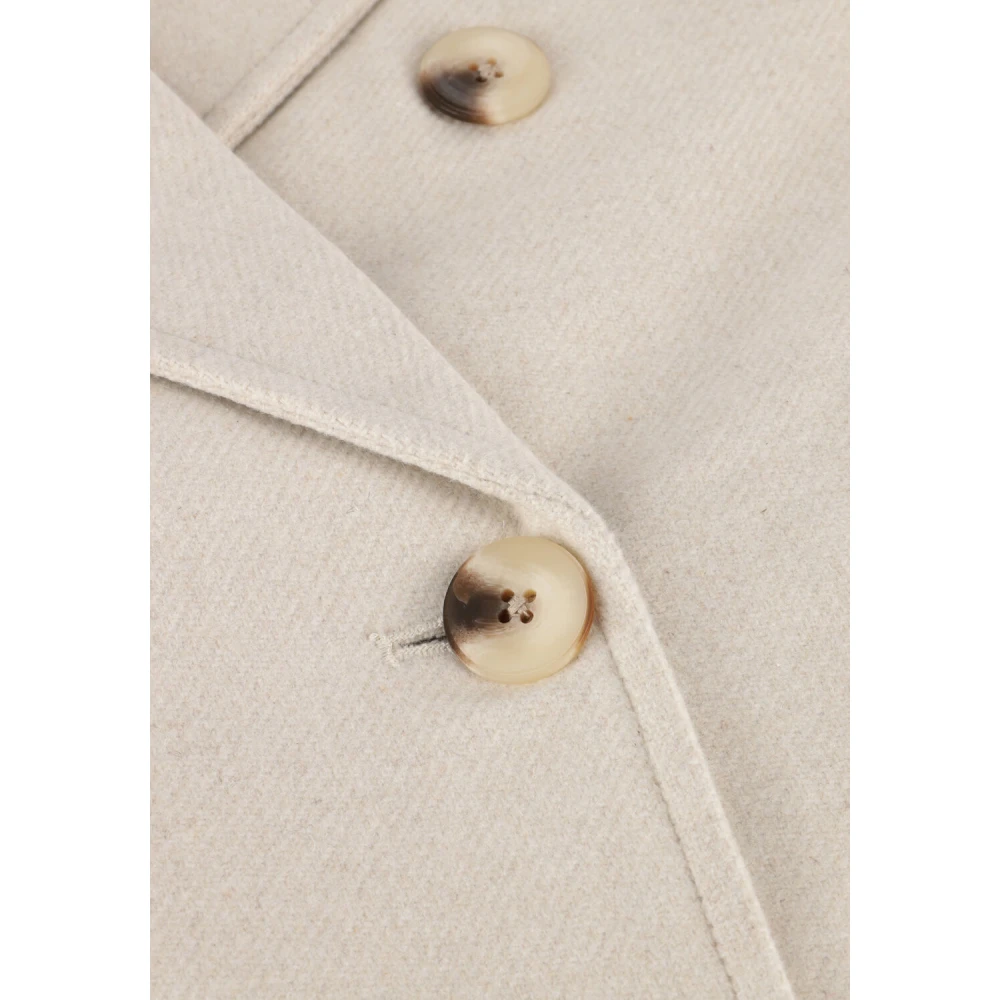Object Korte jas voor vrouwen Beige Dames