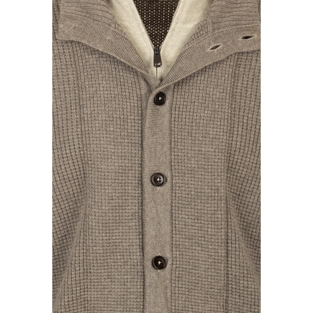 Fay Grijze Sweater Maglia Stijl Gray Heren