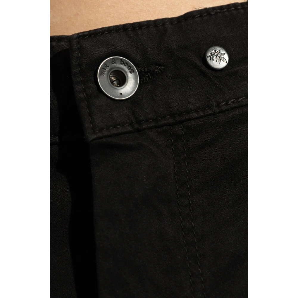 Rag & Bone Broek met zakken Black Heren