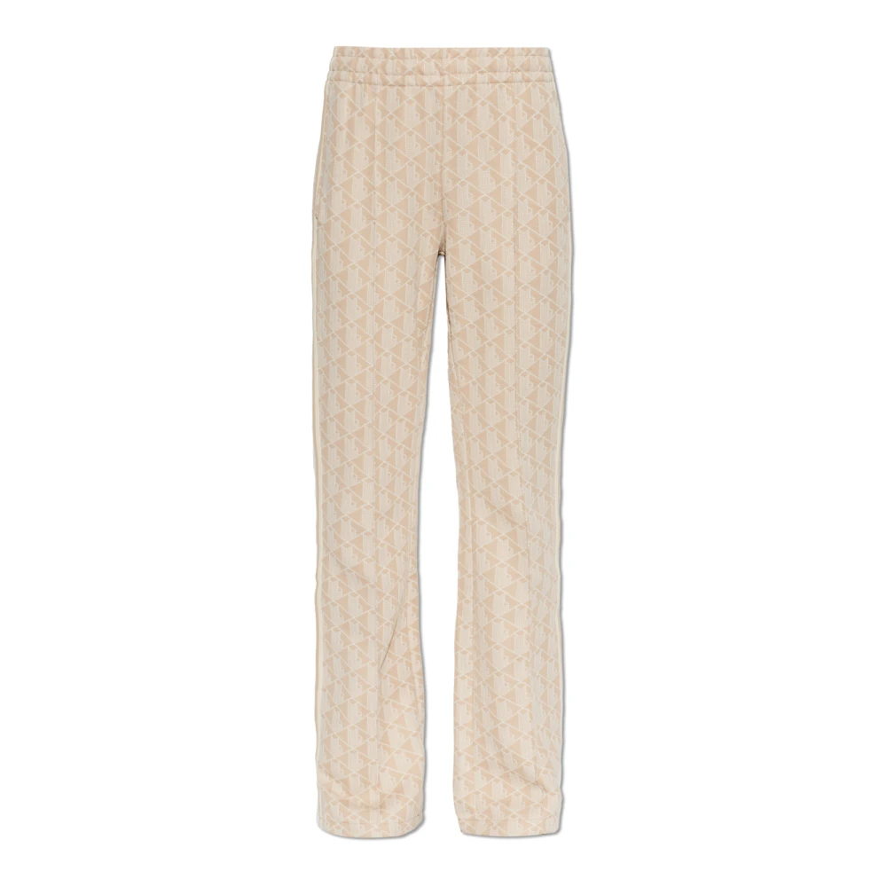 Lacoste Donna Beige Pantaloni, Xl, New,