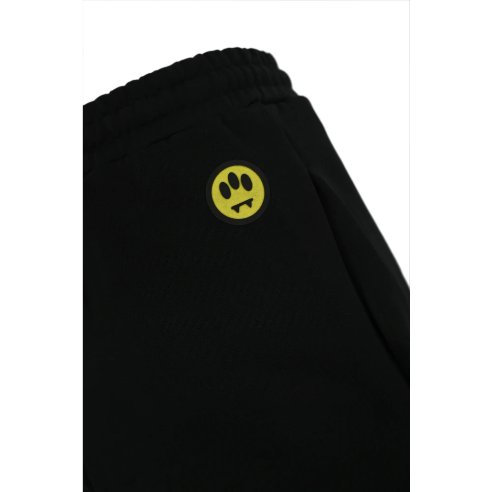 Barrow Katoen Unisex Zwarte Broek Black Heren