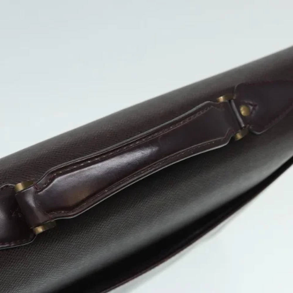 Louis Vuitton Vintage Pre-owned Leather handbags Brown Dames