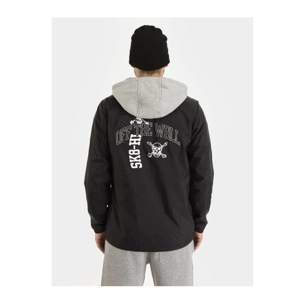 Vans Hooded Bi-Materiaal Jas Zwart Black Heren