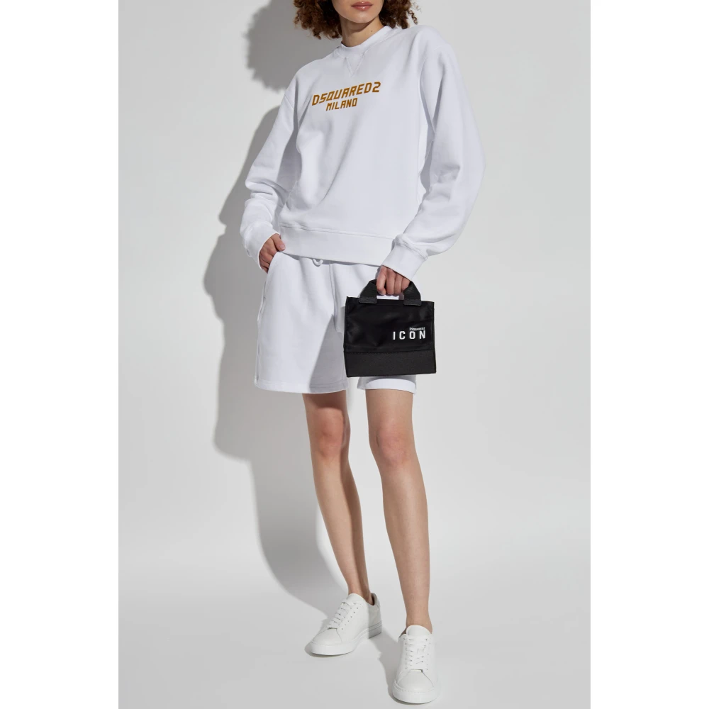 Dsquared2 Logo shorts White Dames