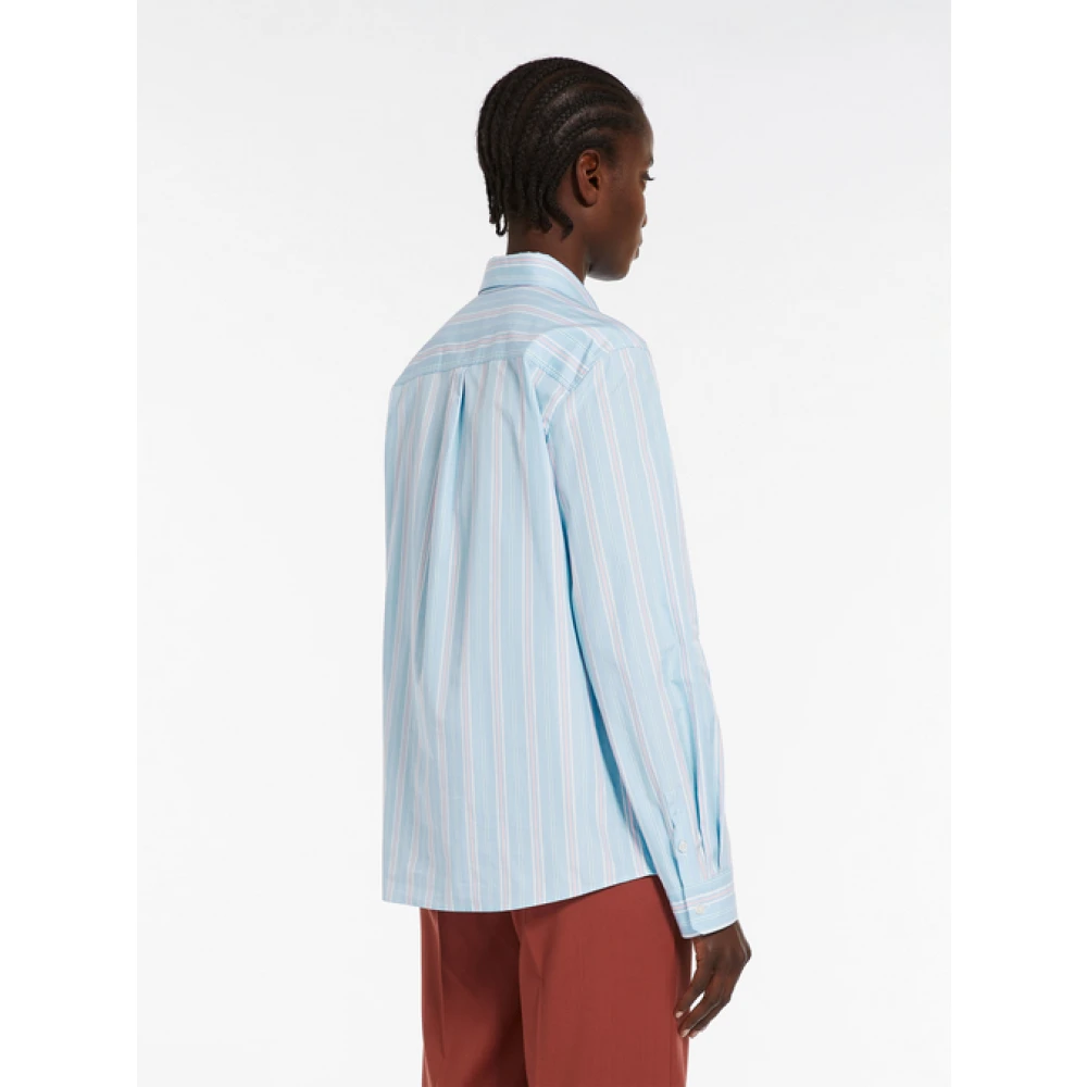 Max Mara Shirts Blue Dames