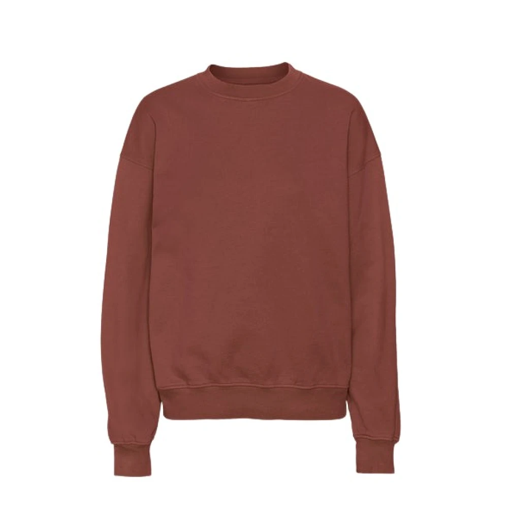 Colorful Standard Sweatshirt Brown Heren