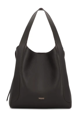 Stor Läder Shopper