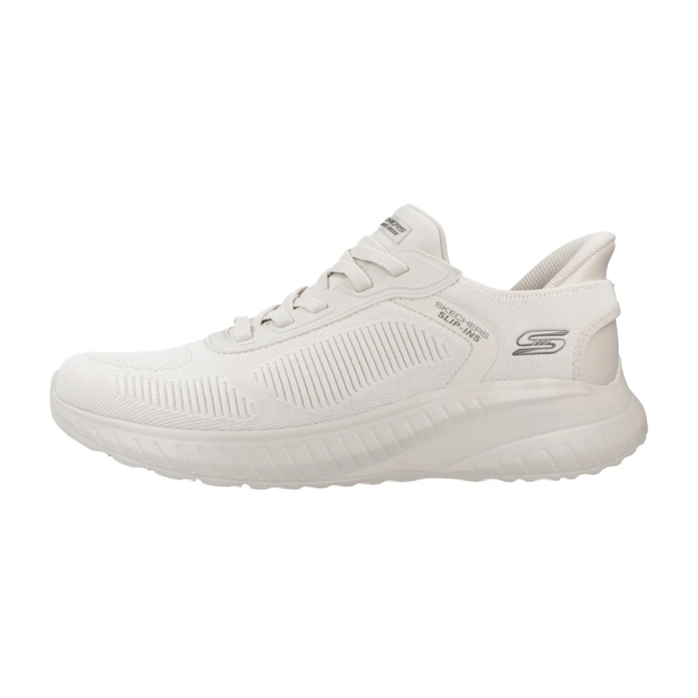 Skechers BOB Squad Chaos Solid Step Heren Schoenen Wit
