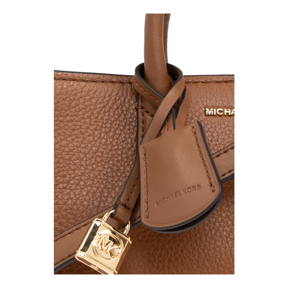 Michael Kors Schoudertas Scarlett Brown Dames