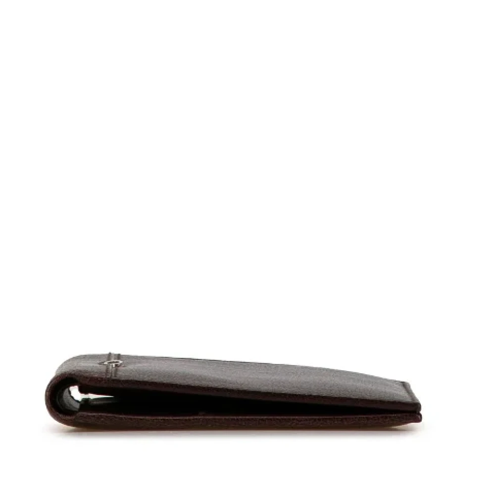 Salvatore Ferragamo Pre-owned Leather wallets Brown Dames