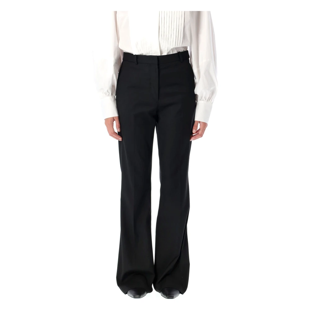 The Garment Zwarte Straight-Leg Broek Aw24 Black Dames