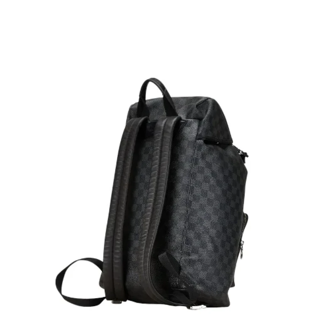 Louis Vuitton Vintage Pre-owned Canvas handbags Black Heren