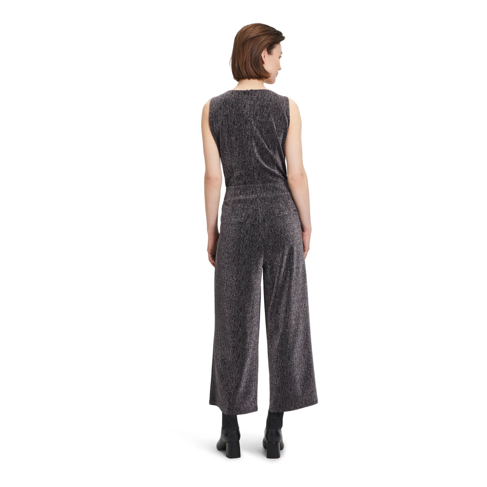 Betty & Co Jumpsuit zonder mouwen Black Dames