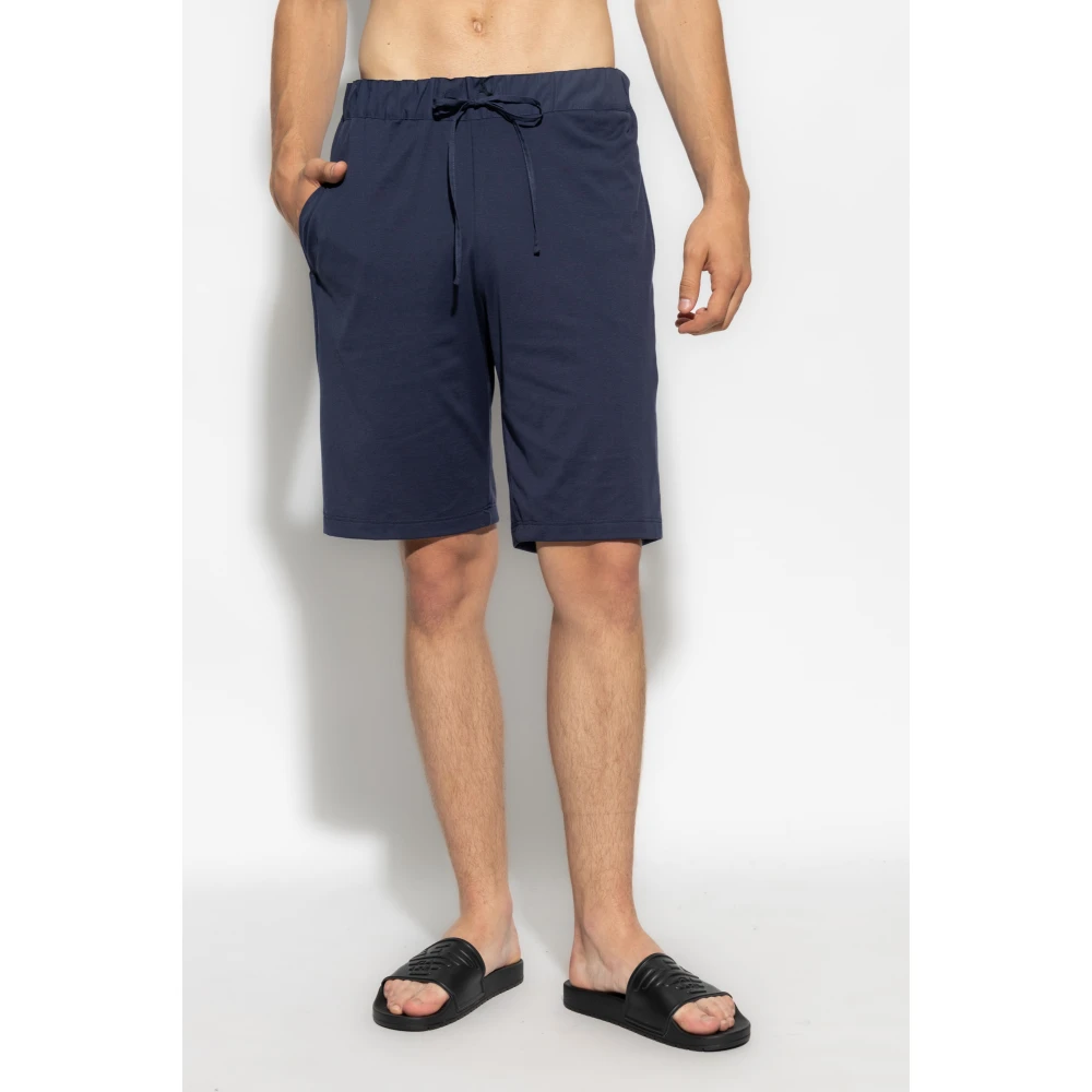 Hanro Night & Day shorts Blue Heren
