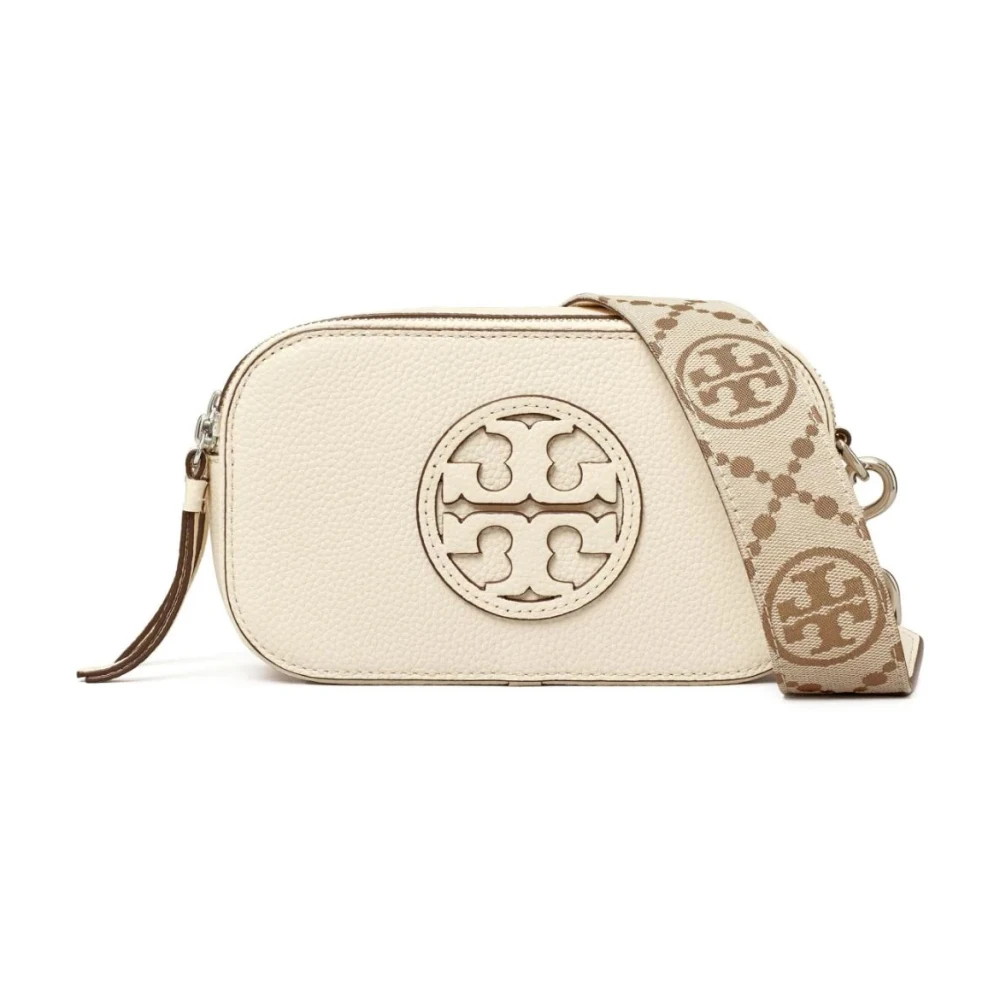 TORY BURCH Witte Miller Mini Schoudertas White Dames