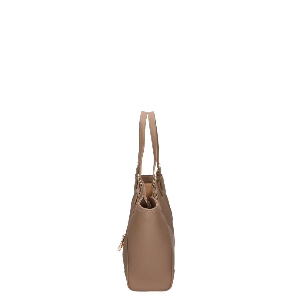 Love Moschino Beige PU Taupe Tas Beige Dames