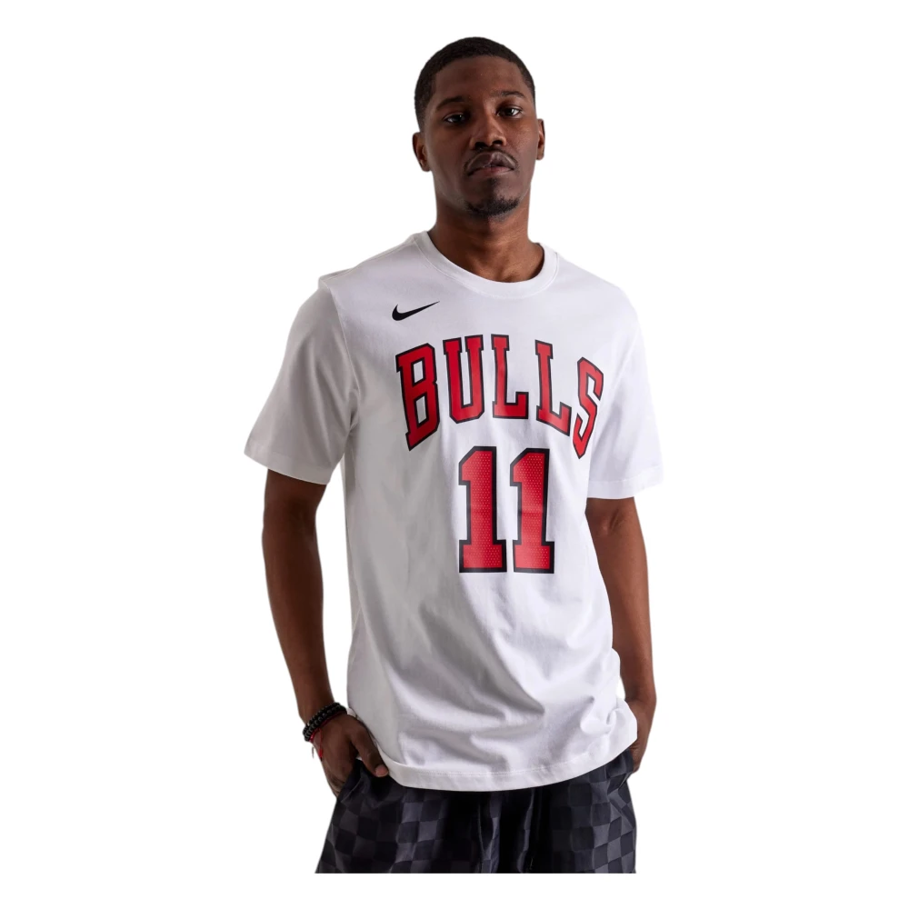 Nike Chicago Bulls Tee No 11 Derozan White Heren
