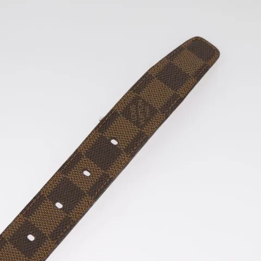 Louis Vuitton Vintage Pre-owned Canvas belts Brown Dames