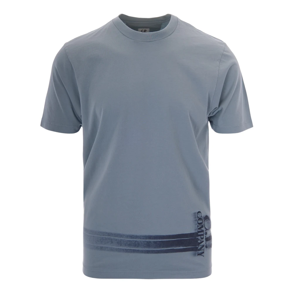 C.p. Company Men's Blue T-Shirts - Short Sleeve - T-Shirts - 2XL - Tops