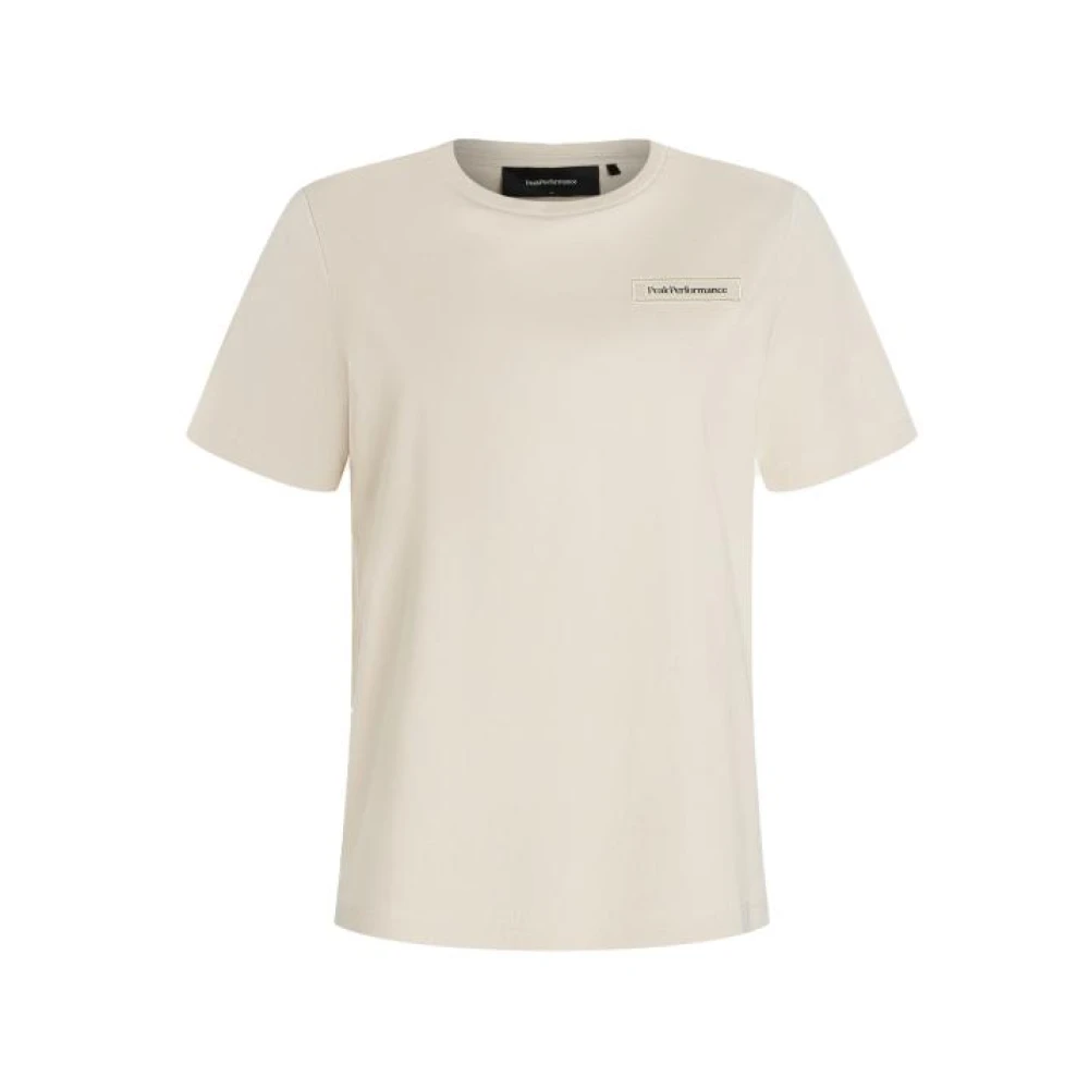 Peak Performance Dam Logo T-shirt Beige, Dam