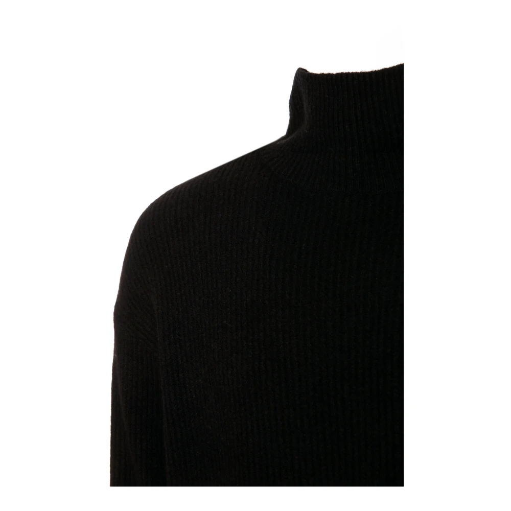drykorn Rolhals Gebreide Trui Black Heren