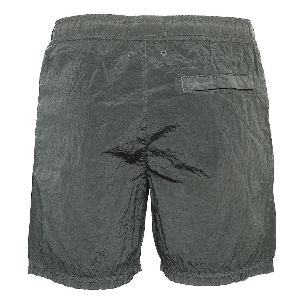 Stone Island Moss Nylon Metal Shorts Blue Heren
