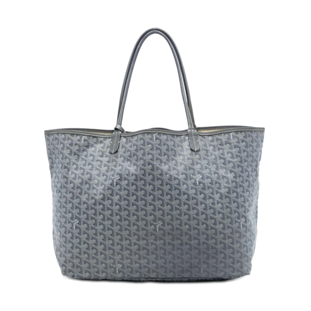Goyard Vintage Women's Gray Pre-Owned Printed Tote Bag