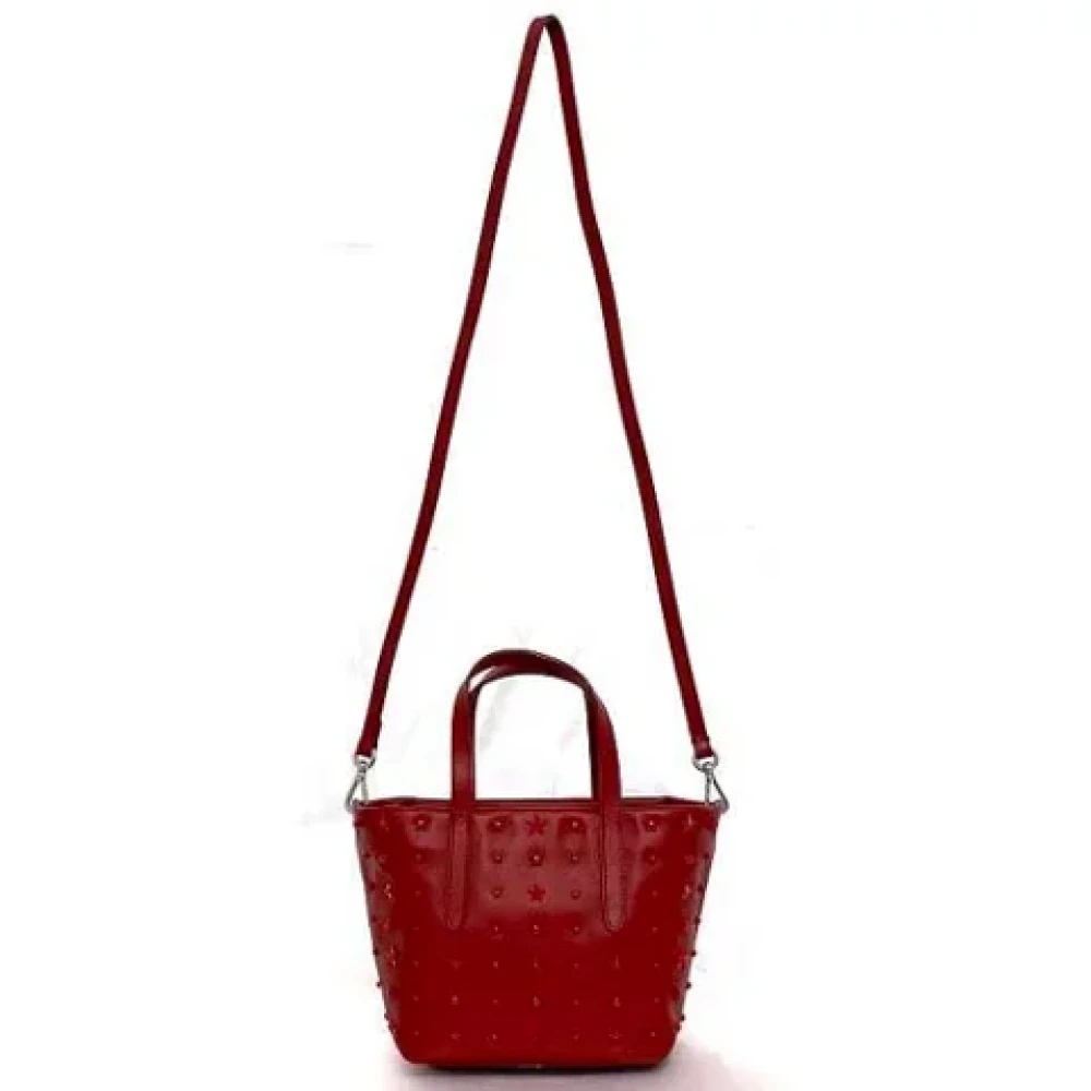 Jimmy Choo Pre-owned Fabric handbags Brown Dames