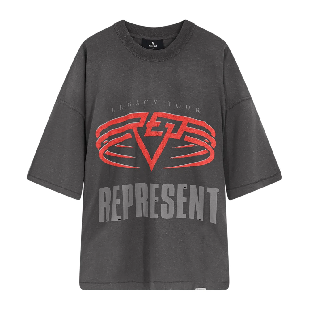 Represent Men's Gray T-Shirts, S, Living Legacy T-Shirt