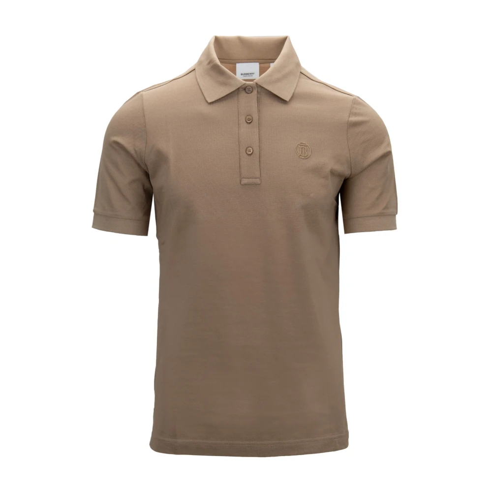 Burberry Klassieke Geknoopte Dames Polo Shirt Brown Dames