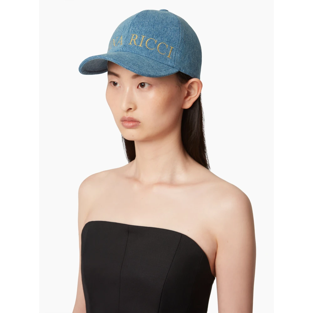 Nina Ricci Denim CAP With Blue Dames