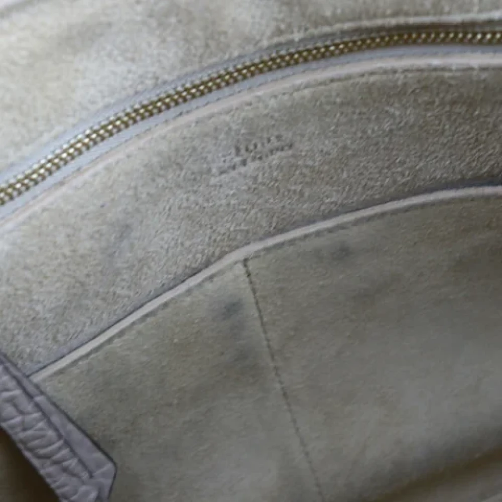 Celine Vintage Pre-owned Leather totes Beige Dames