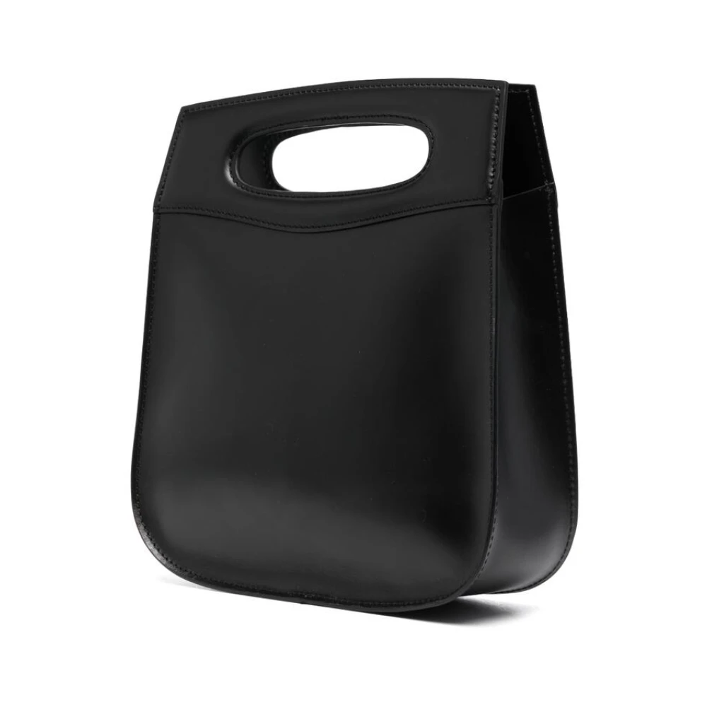 Soeur Zwarte Leren Schoudertas Black Dames