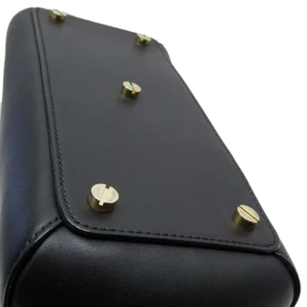 Bally Pre-owned Fabric shoulder-bags Black Dames