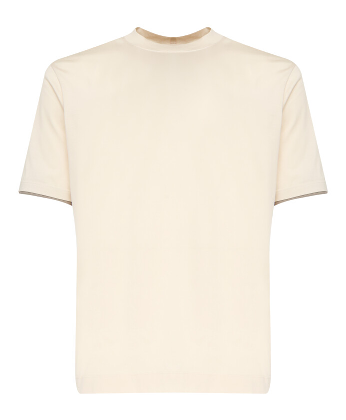 t-shirts-et-polos-col-en-v-blancs
