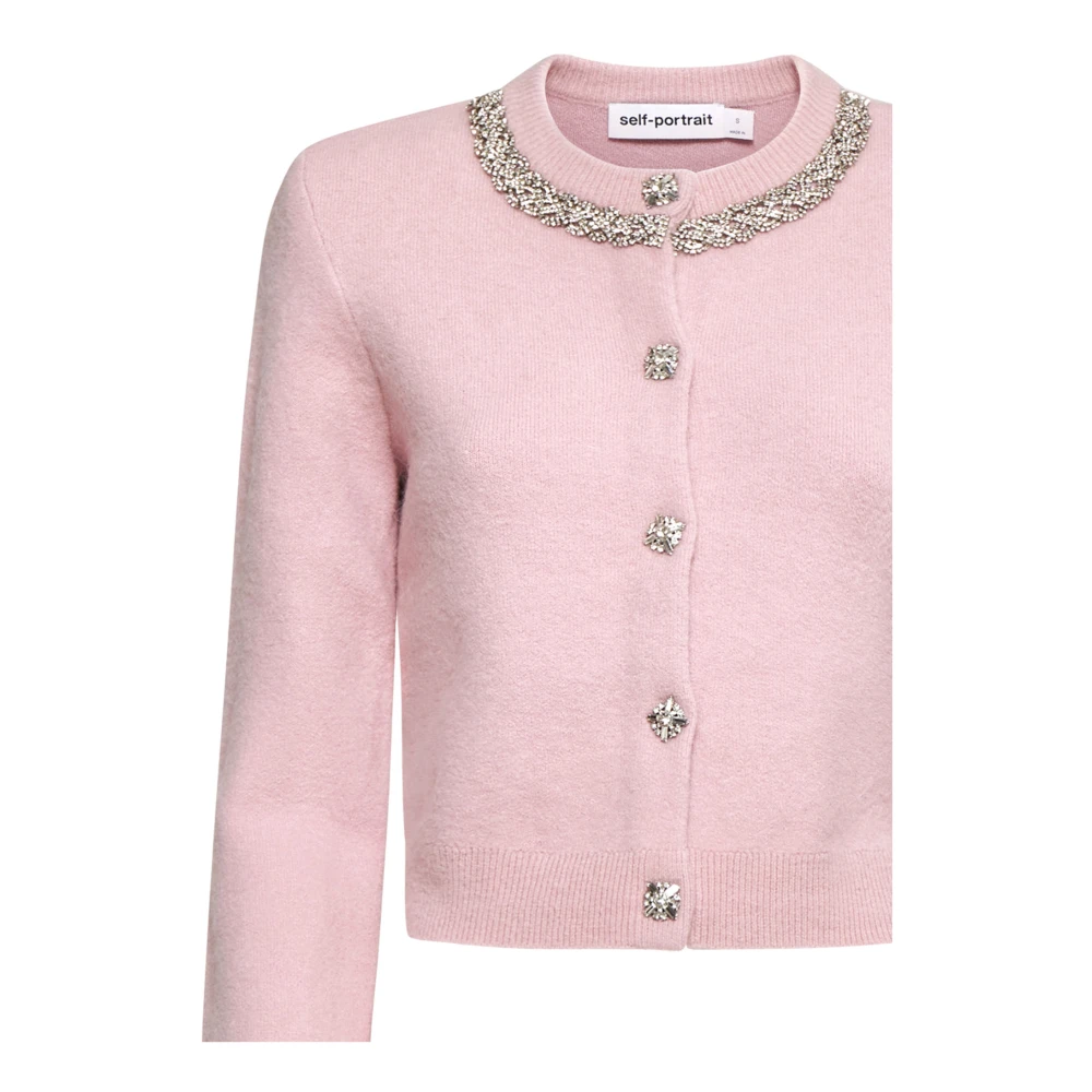 Self Portrait Roze Trui Pink Dames